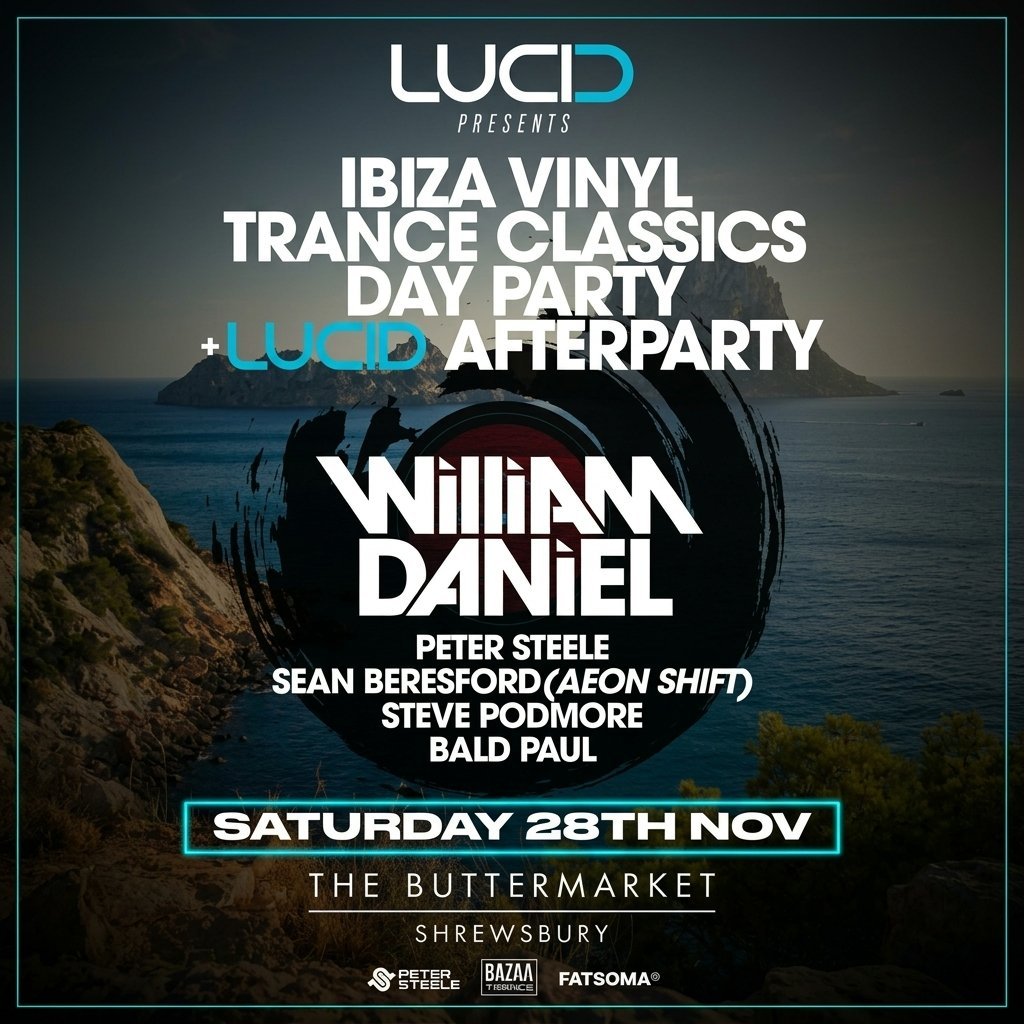 Ibiza Vinyl TRANCE Classics Day Party + Perception DNB Vinyl