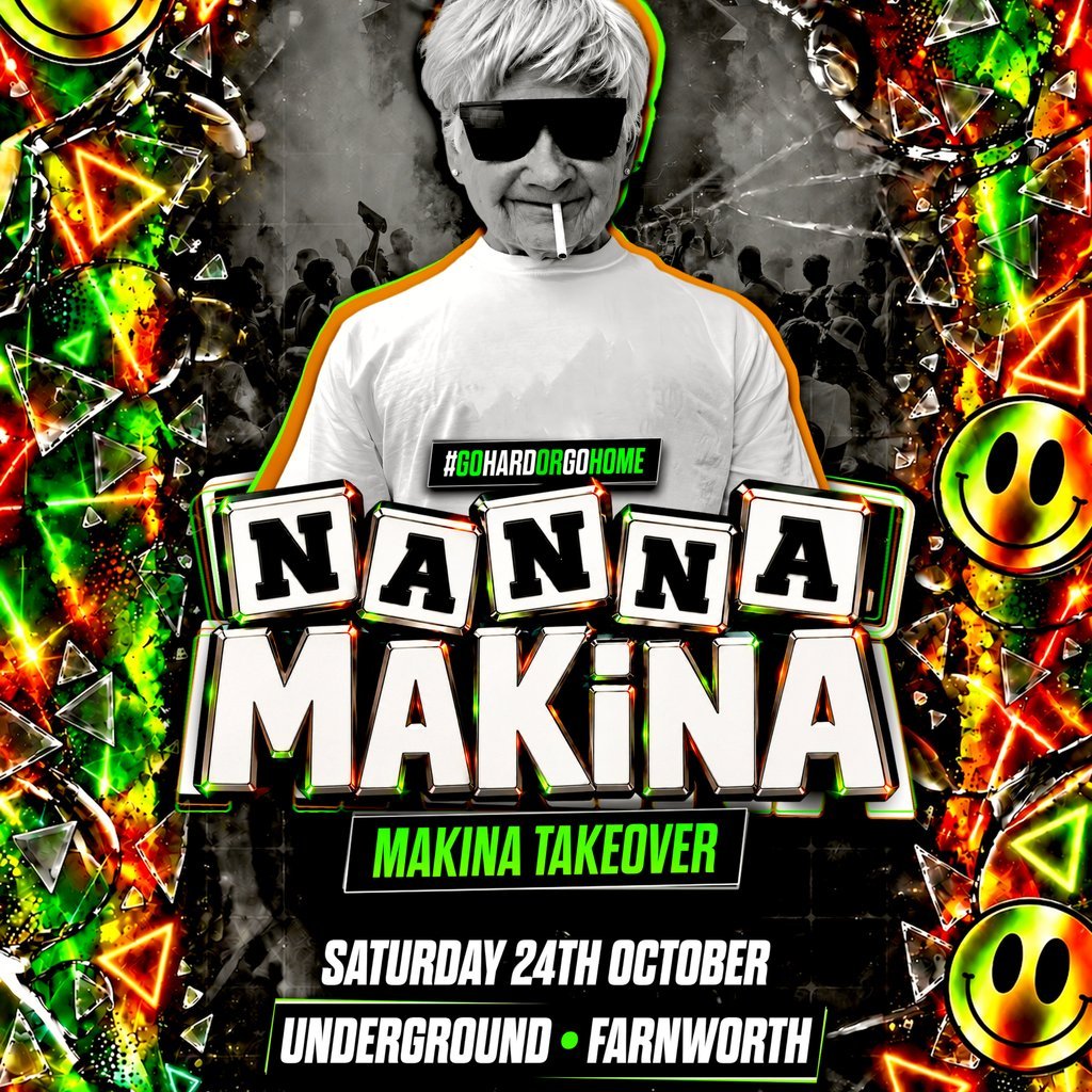 Nanna Makina @ Underground - Saturday 24th October