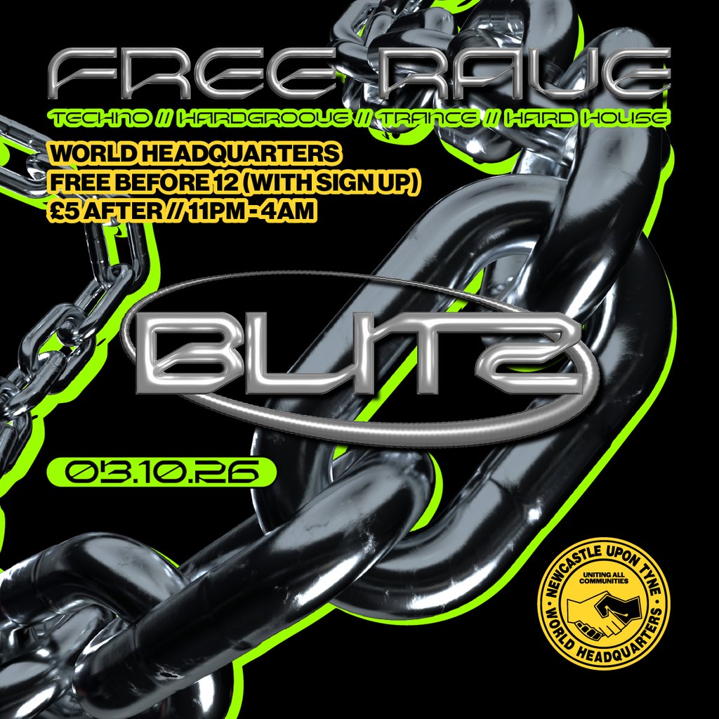 BLITZ - Techno/Hardgroove/Trance/Hard Dance - FREE RAVE